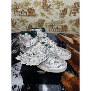 Size 12 - adidas Forum Wings 1.0 Jeremy Scott Off White 2021 - Q46154